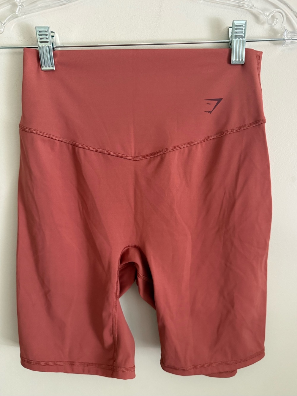 EUC Women’s Gymshark M Biker Shorts Mauve Pink Compression Shorts